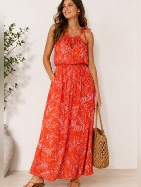 Forever 21 | Dresses | Crochet Maxi Lined Halter Dress By Forever 2 Sz Medium Blue Mermaid Sexy Boho